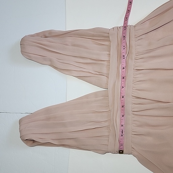 Lulus  Heavenly Cream Maxi Dress/ Size  M - Picture 7 of 12